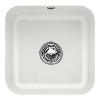 V&B Unterbauspüle Cisterna 50 Abl.garn, m Exzenter, steam CeramicPlus