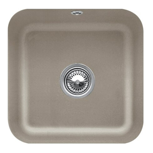 V&B Unterbauspüle Cisterna 50 Abl.garn, m Exzenter, timber CeramicPlus