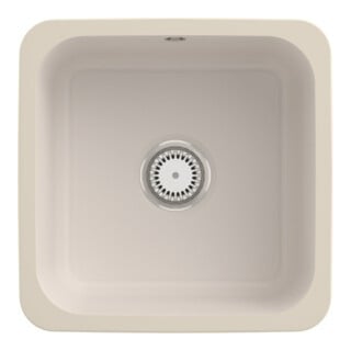 V&B Unterbauspüle Cisterna 50 Abl.garn, m Hand., crema CeramicPlus