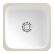V&B Unterbauspüle Cisterna 50 Abl.garn, m Hand., sn white CeramicPlus