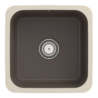 V&B Unterbauspüle Cisterna 50 Abl.garn, m Hand., timber CeramicPlus