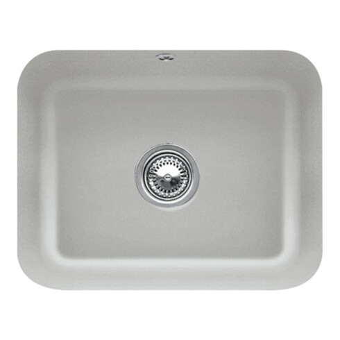 V&B Unterbauspüle Cisterna 60C m Abl.garn, Exzenter, fossil CeramicPlus