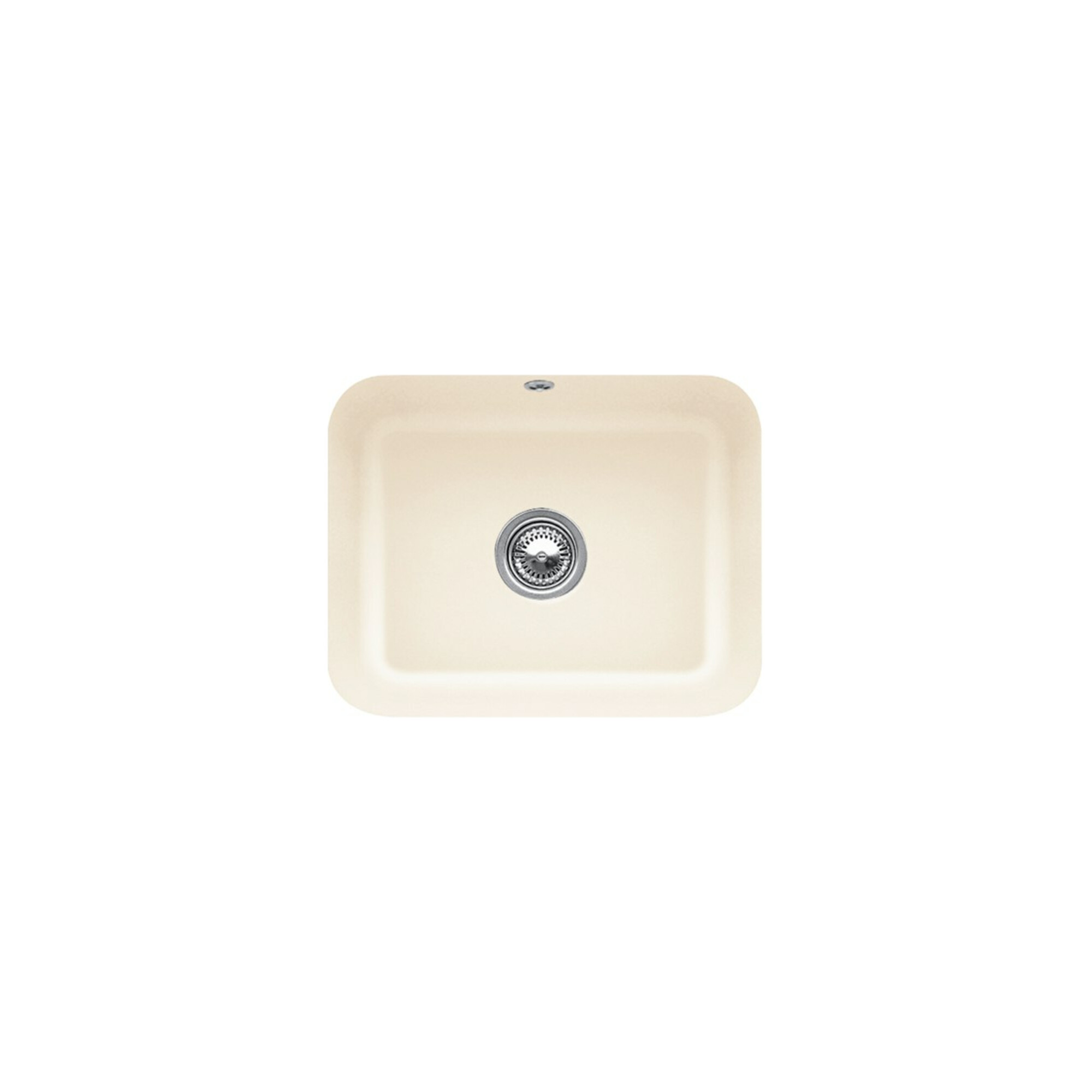 V&B Unterbauspüle Cisterna 60C m Abl.garn, Exzenter, ivory CeramicPlus ; Villeroy & Boch