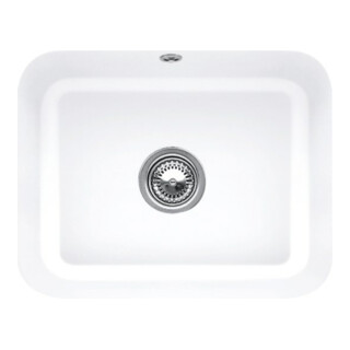 V&B Unterbauspüle Cisterna 60C m Abl.garn, Exzenter, we. alp C-plus