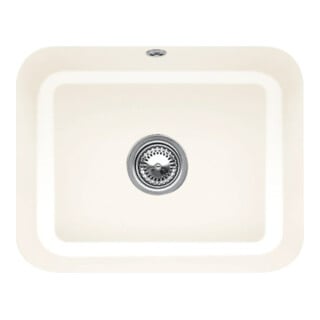 V&B Unterbauspüle Cisterna 60C m Abl.garn, Hand., crema CeramicPlus
