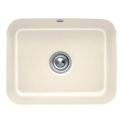 V&B Unterbauspüle Cisterna 60C Spülbecken, weiß alpin CeramicPlus