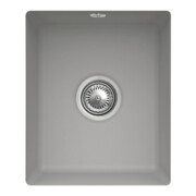 V&B Unterbauspüle Subway 45 SU m Abl.garn, Exzenter, fossil CeramicPlus