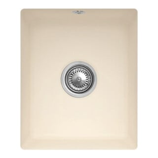 V&B Unterbauspüle Subway 45 SU m Abl.garn, Exzenter, ivory CeramicPlus