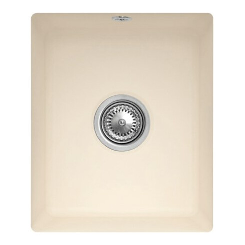 V&B Unterbauspüle Subway 45 SU m Abl.garn, Exzenter, ivory CeramicPlus