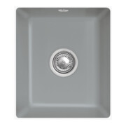 V&B Unterbauspüle Subway 45 SU m Abl.garn, Exzenter, pure black