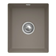 V&B Unterbauspüle Subway 45 SU m Abl.garn, Exzenter, timber CeramicPlus