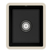 V&B Unterbauspüle Subway 45 SU m Abl.garn, Hand., chromite CeramicPlus