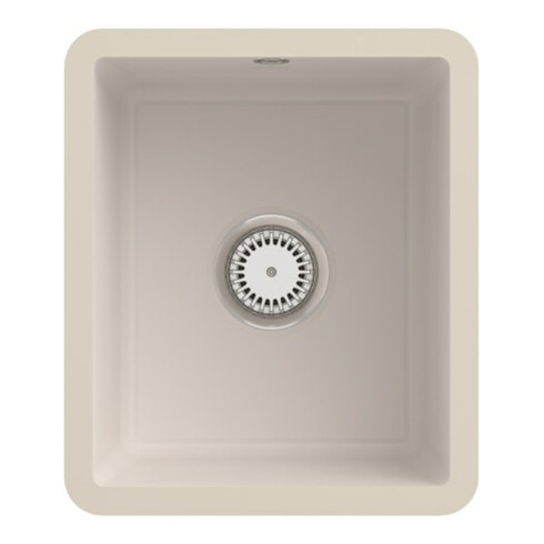 V&B Unterbauspüle Subway 45 SU m Abl.garn, Hand., crema CeramicPlus