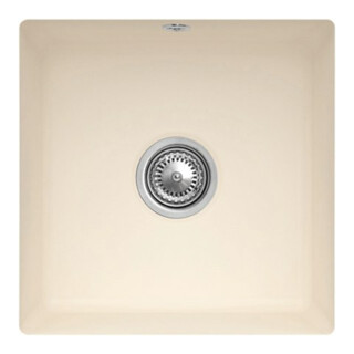 V&B Unterbauspüle Subway 50 SU m Abl.garn, Exzenter, ivory CeramicPlus