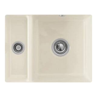 V&B Unterbauspüle Subway 60 XU m Abl.garn, Exzenter, crema CeramicPlus