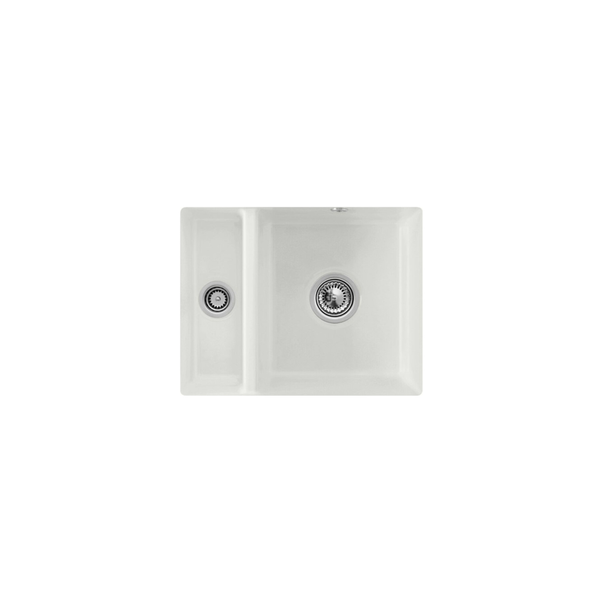 V&B Unterbauspüle Subway 60 XU m Abl.garn, Exzenter, steam CeramicPlus ; Villeroy & Boch