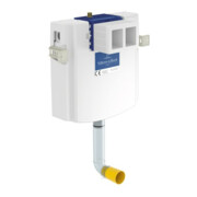 V&B UP-Spülkasten ViConnect 52,8x73,5x12,4cm, Betätigung von vorne