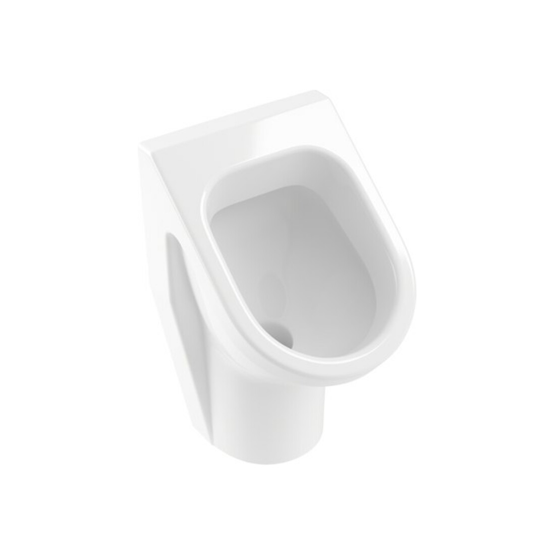 V&B Urinoir Architectura à aspiration, arrivée dissimulée, blanc C-plus