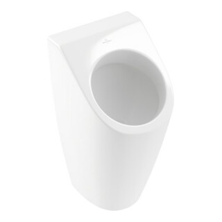 V&B Urinoir Architectura blanc, avant arrondi, entrée/sortie dissimulée
