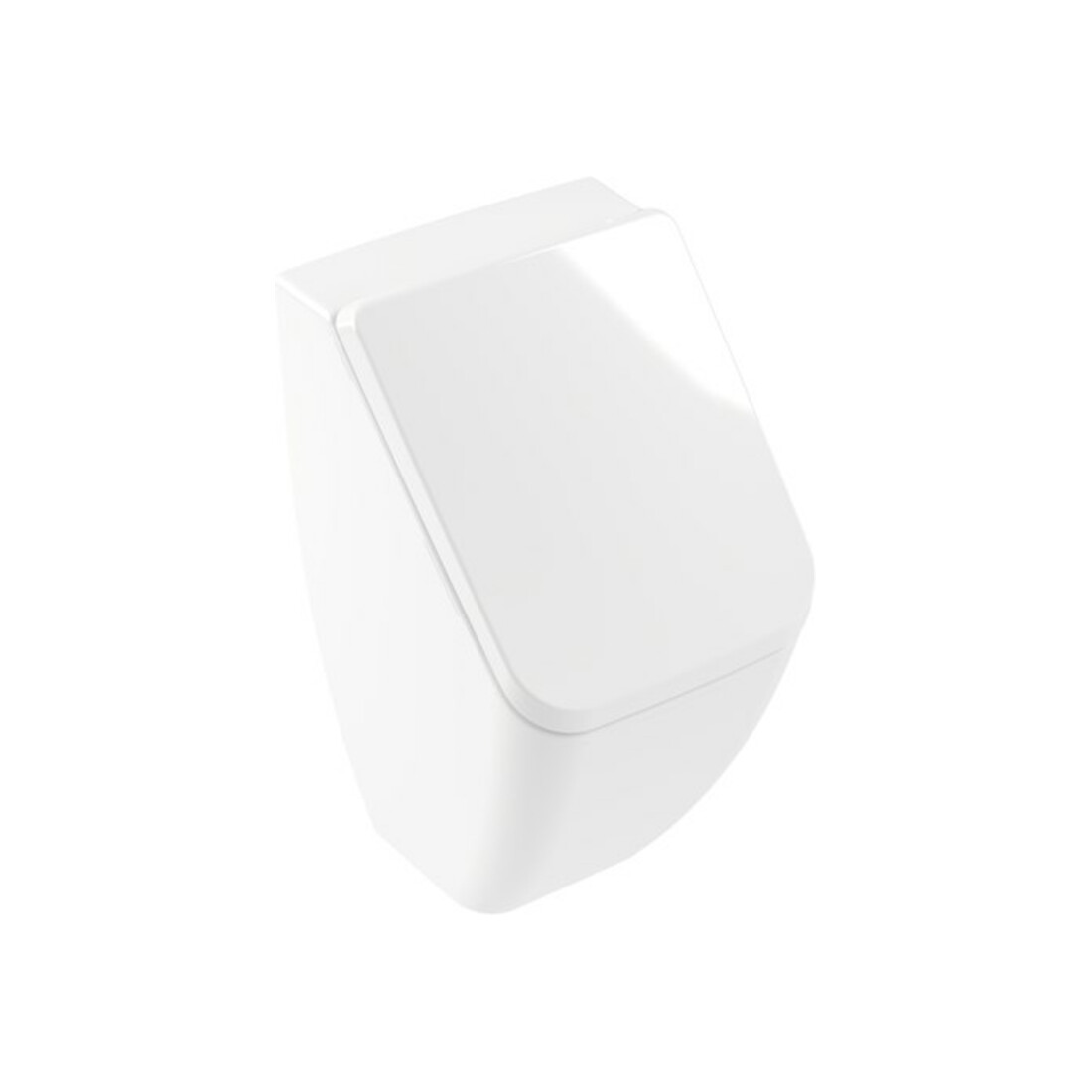 V&B Urinoir d'aspiration Venticello 28,5x54,5x31,5cm, avec couvercle, blanc C-plus