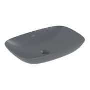 V&B V&B Aufsatzwaschtisch Loop& Friends 62x42cm, m ÜL, graphite C-plus, Rechteck-4