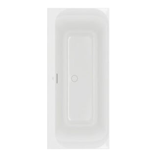 V&B V&B Baignoire d'angle Duo LOOP & FRIENDS 170x75 cm, forme intérieure carrée, blanc