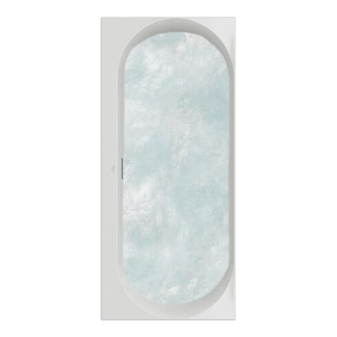 V&B V&B Baignoire Loop&Friends LOF 1800x800x625mm rectangulaire avec système AP TP2 Zul. Stone White