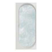 V&B V&B Baignoire Loop&Friends LOF 1800x800x625mm rectangulaire avec système HE TP2 Zul. Stone White