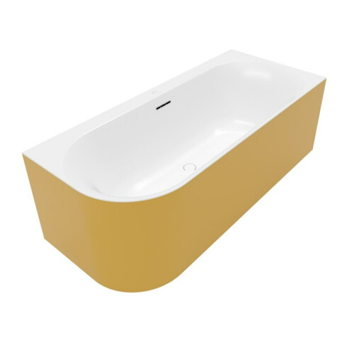 V&B V&B Baignoire ovale Duo LOF LOOP& FRIENDS 180x80cm, droite, blanc pierre