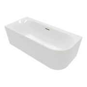 V&B V&B Baignoire ovale Duo LOOP& FRIENDS 180x80 cm, gauche, blanc-3