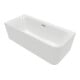 V&B V&B Baignoire ovale Duo LSF LOOP& FRIENDS 180x80cm, gauche, blanc-3