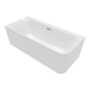 V&B V&B Baignoire ovale Duo LSF LOOP& FRIENDS 180x80cm, gauche, blanc-3