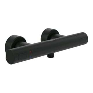 V&B V&B Brausethermostat Uni. Taps& Fittings rund, Wandmontage, matt black