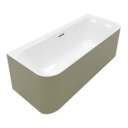 V&B V&B Duo Oval-BW LSF LOOP& FRIENDS 180x80cm, blanc