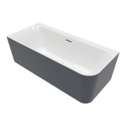 V&B V&B Duo Oval-BW LSF LOOP& FRIENDS 180x80cm, gauche, blanc