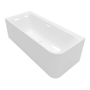 V&B V&B Duo Oval-BW LSF LOOP& FRIENDS 180x80cm, gauche, blanc-4