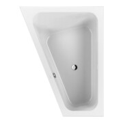 V&B V&B Eck-Badewanne LOOP& FRIENDS 175x135cm, links, eckige Innenform, weiß