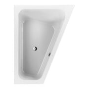 V&B V&B Eck-Badewanne LOOP& FRIENDS 175x135cm, re, eckige Innenform, weiß