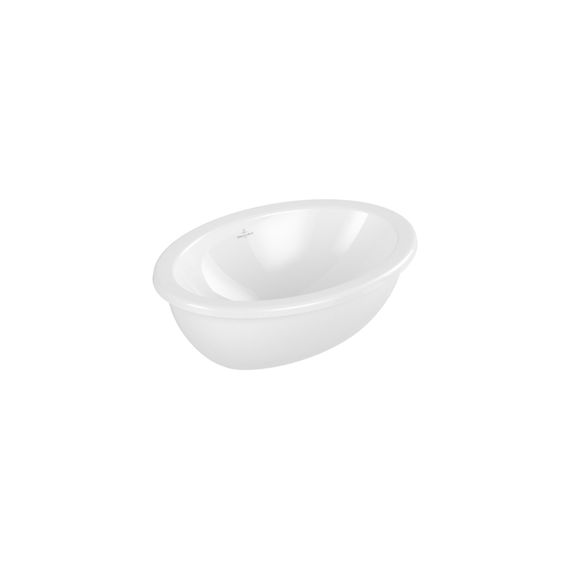 V&B V&B Einbauwaschbecken LOOP& FRIENDS ov., o. HLB, o. ÜL, 50,5x36cm, we C-plus ; Villeroy & Boch