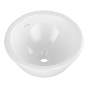 V&B V&B Einbauwaschbecken LOOP& FRIENDS rd, o. HLB, o. ÜL, d= 39cm, weiß C-plus