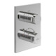 V&B V&B Fertigset Universal Taps& Fittings UP-THM, eck., m 2-W-Mengenreg., chr-1