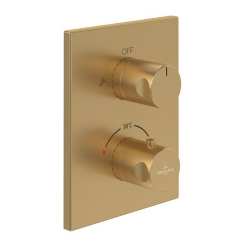 V&B V&B Fertigset Universal Taps& Fittings UP-THM, ek, m 2-W-Mengenreg., brush. gol
