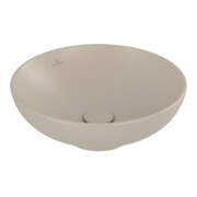 V&B V&B Lavabo à poser Loop & Friends Ø 42 cm, avec trop-plein, Alm. C+, sans trou robinet