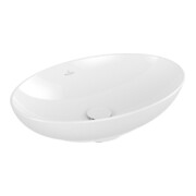 V&B V&B Lavabo à poser Loop & Friends 56x38 cm, sans trop-plein, blanc C+, ovale, sans trou robinet