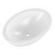 V&B V&B Lavabo encastré LOOP & FRIENDS ov., sans plage robinet, avec trop-plein, 66x47 cm, blanc C-plus-3