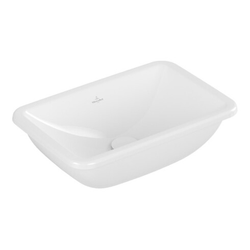 V&B V&B Lavabo encastré LOOP& FRIENDS sans trop-plein, 51x34 cm, blanc