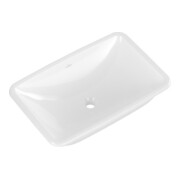 V&B V&B Lavabo encastré LOOP & FRIENDS sans trop-plein, 67,5x45 cm, blanc