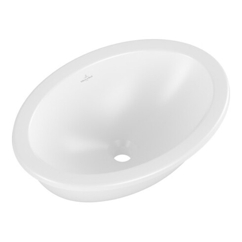 V&B V&B Lavabo sous meuble Loop & Friends ov, o HIP, m ÜL, 48,5x32,5 cm, blanc mat C+