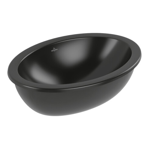 V&B V&B Lavabo sous-meuble Loop & Friends ov, sans trou robinet, avec trop-plein, 57x38cm, bleu C+