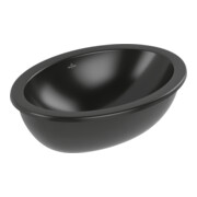 V&B V&B Lavabo sous-meuble Loop & Friends ov, sans trou robinet, avec trop-plein, 57x38cm, bleu C+